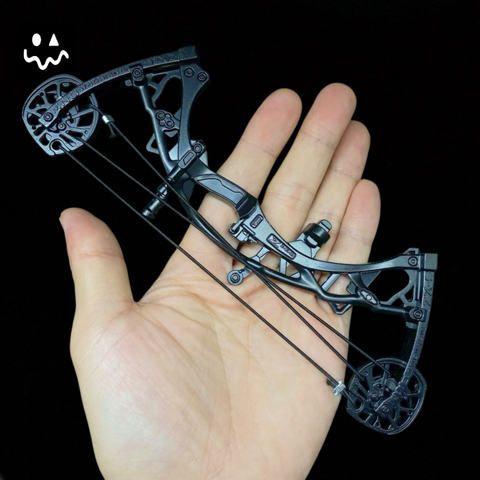 Delta Force Composite Bow Miniature Metal Replica