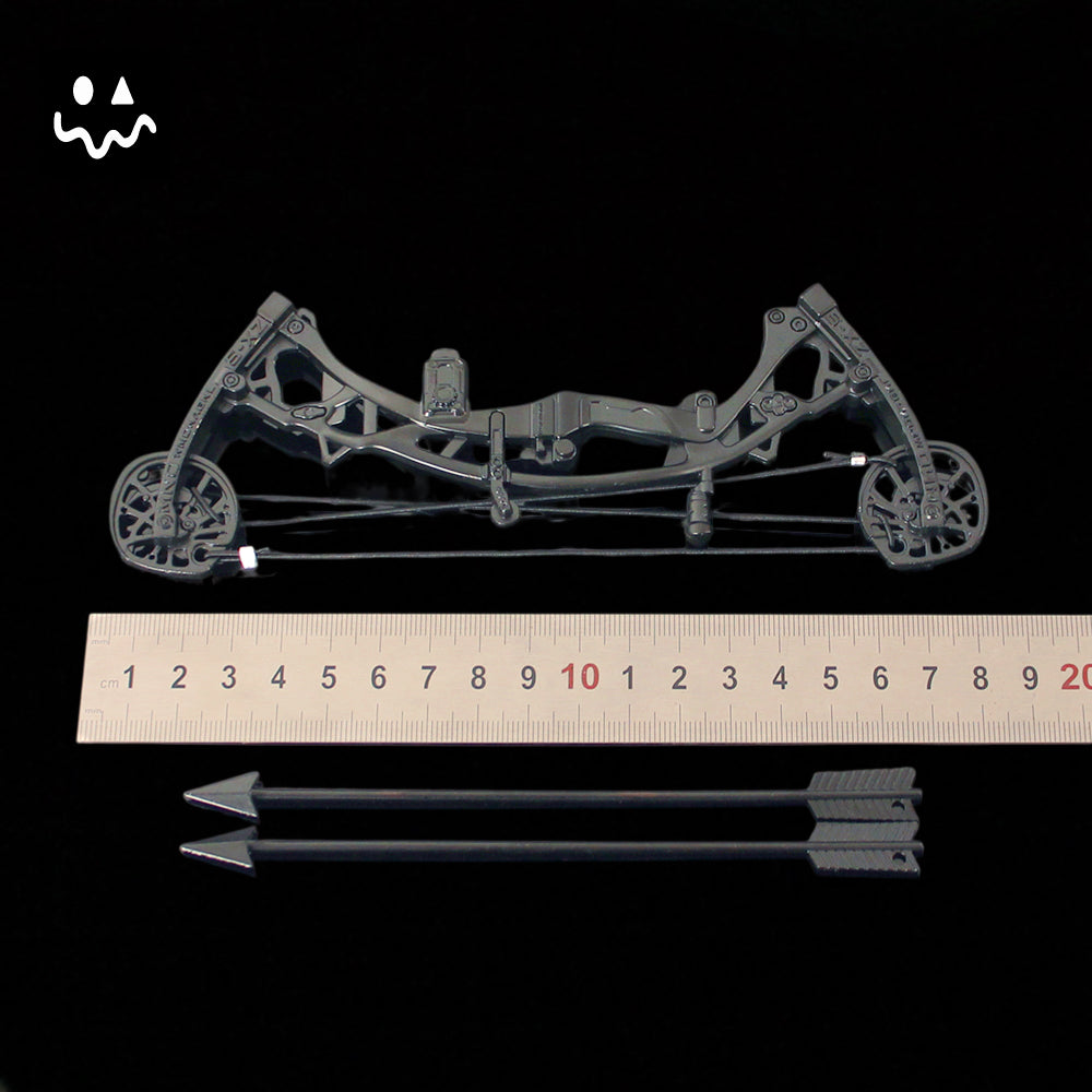 Delta Force Composite Bow Miniature Metal Replica