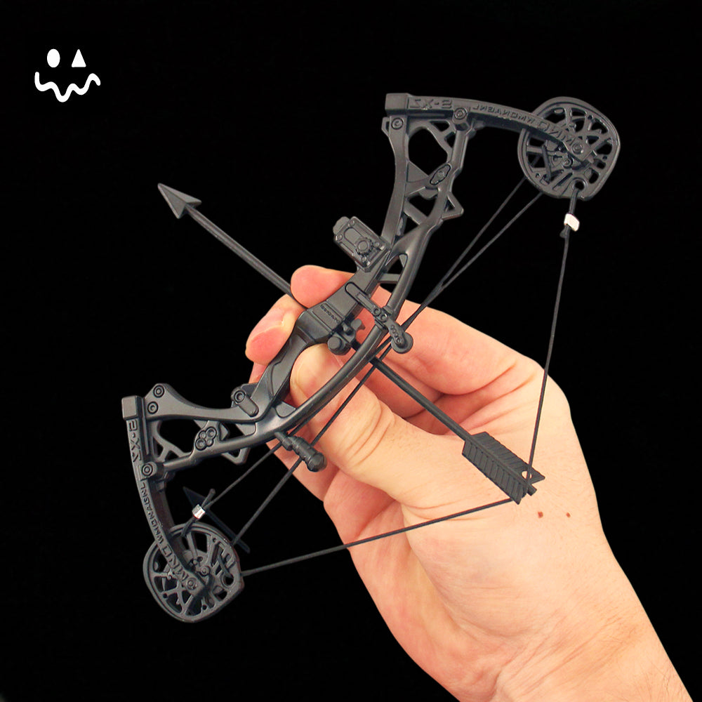 Delta Force Composite Bow Miniature Metal Replica