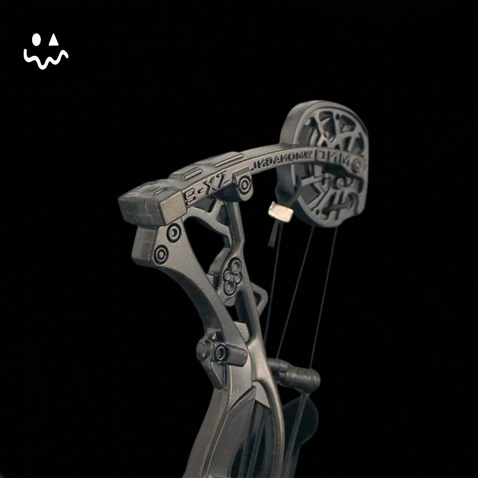 Delta Force Composite Bow Miniature Metal Replica