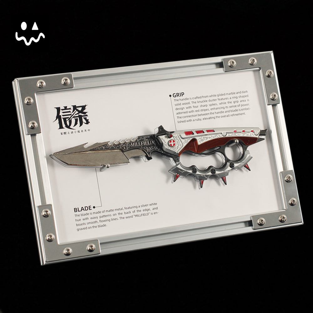 Delta Force Creed Knife Metal Blunt Replica