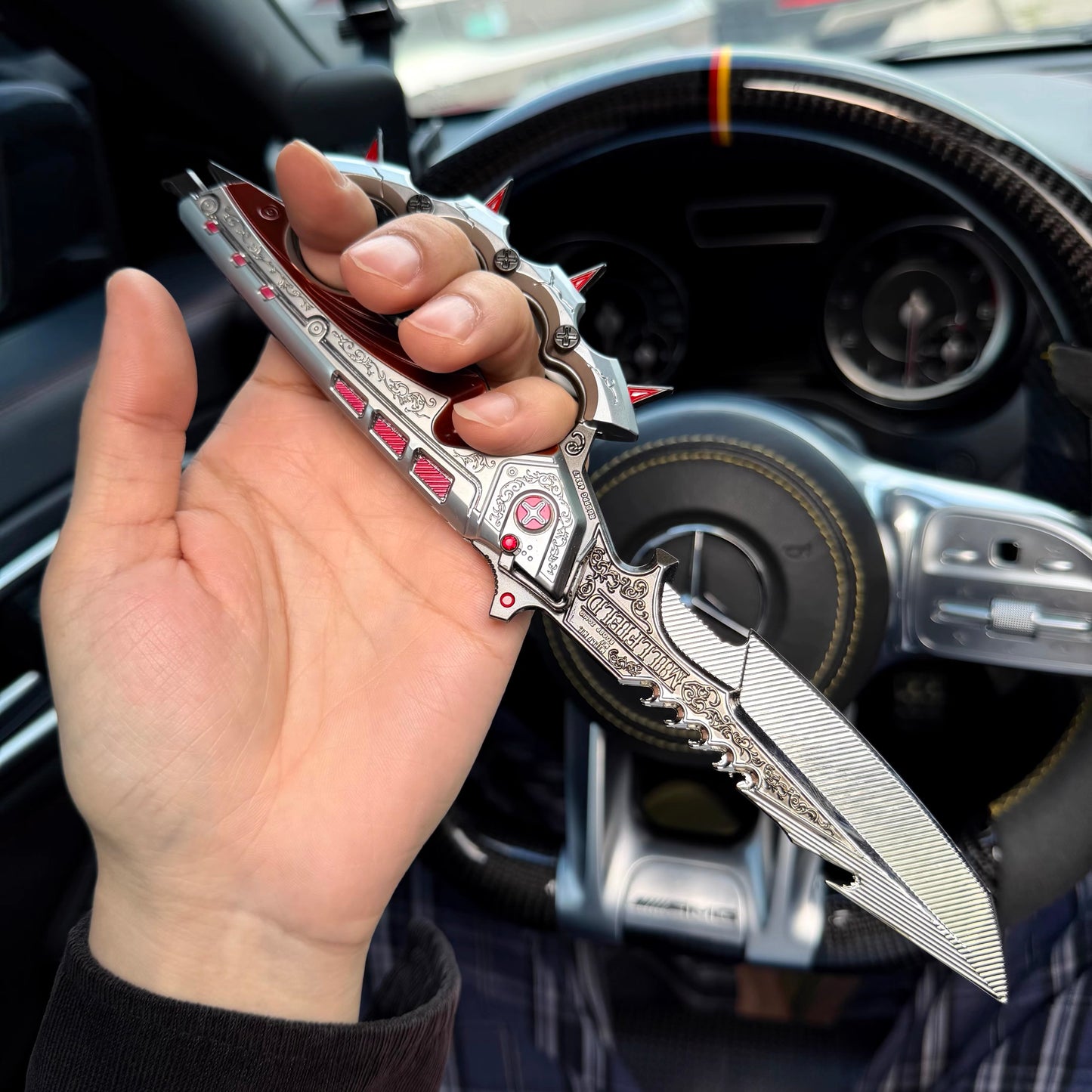 Delta Force Creed Knife Metal Blunt Replica