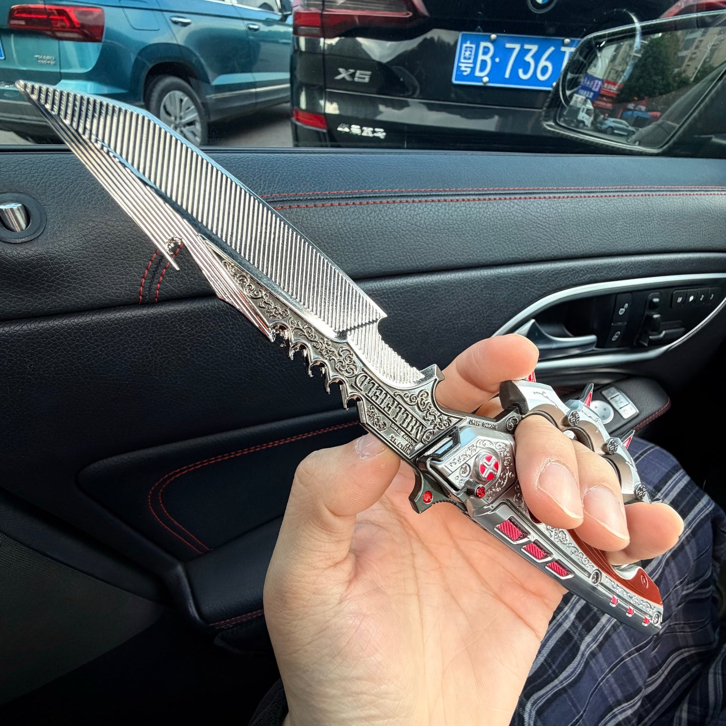 Delta Force Creed Knife Metal Blunt Replica