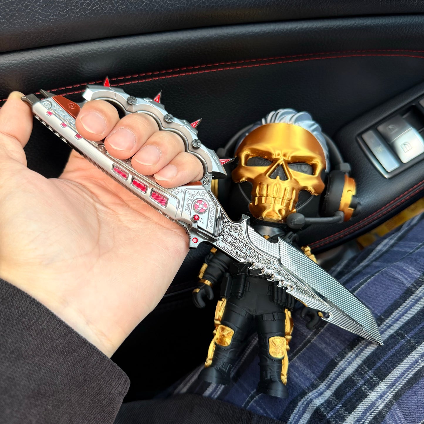 Delta Force Creed Knife Metal Blunt Replica