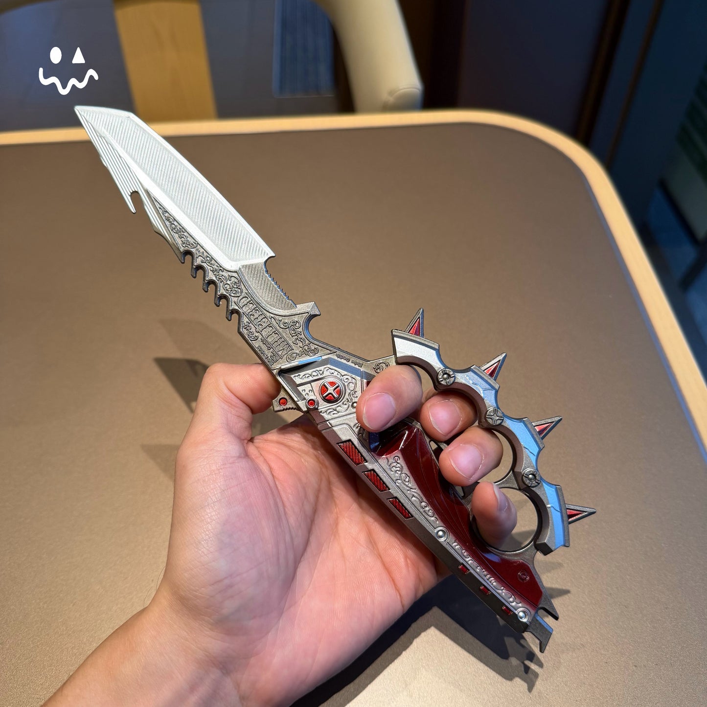 Delta Force Creed Knife Metal Blunt Replica