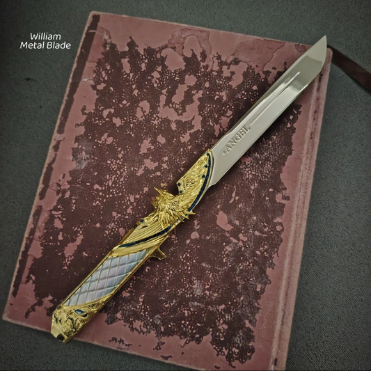 Delta Force Dark Star Angel Knives Dull Blade Metal Replica