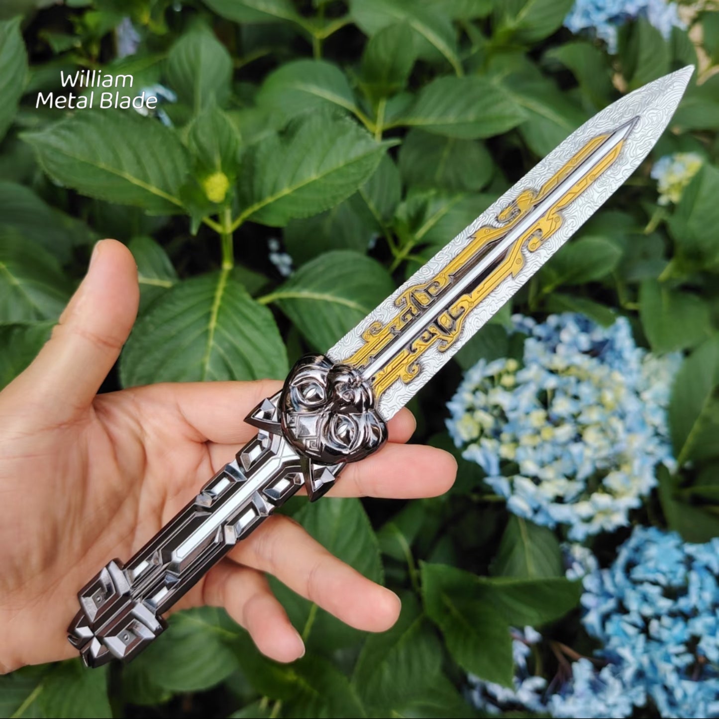 Delta Force Data Throwing Knife Metal Replica