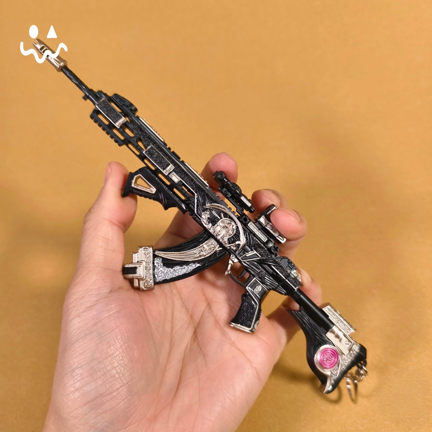 Delta Force Clean Assault Rifle Metal Replica