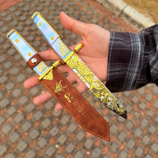 Delta Force Dragon Tooth Knife Metal Replica