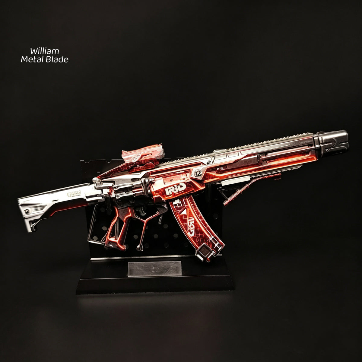 Delta Force Euphoria KC17 Assault Rifle Mini Metal Replica