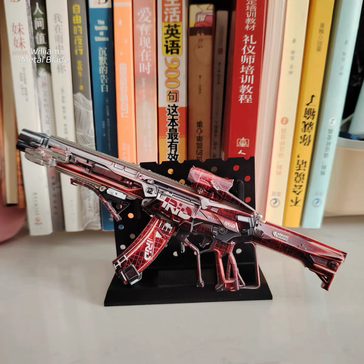 Delta Force Euphoria KC17 Assault Rifle Mini Metal Replica