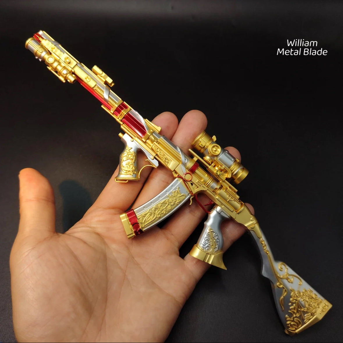 Delta Force Giant Wave VAL Metal Miniature