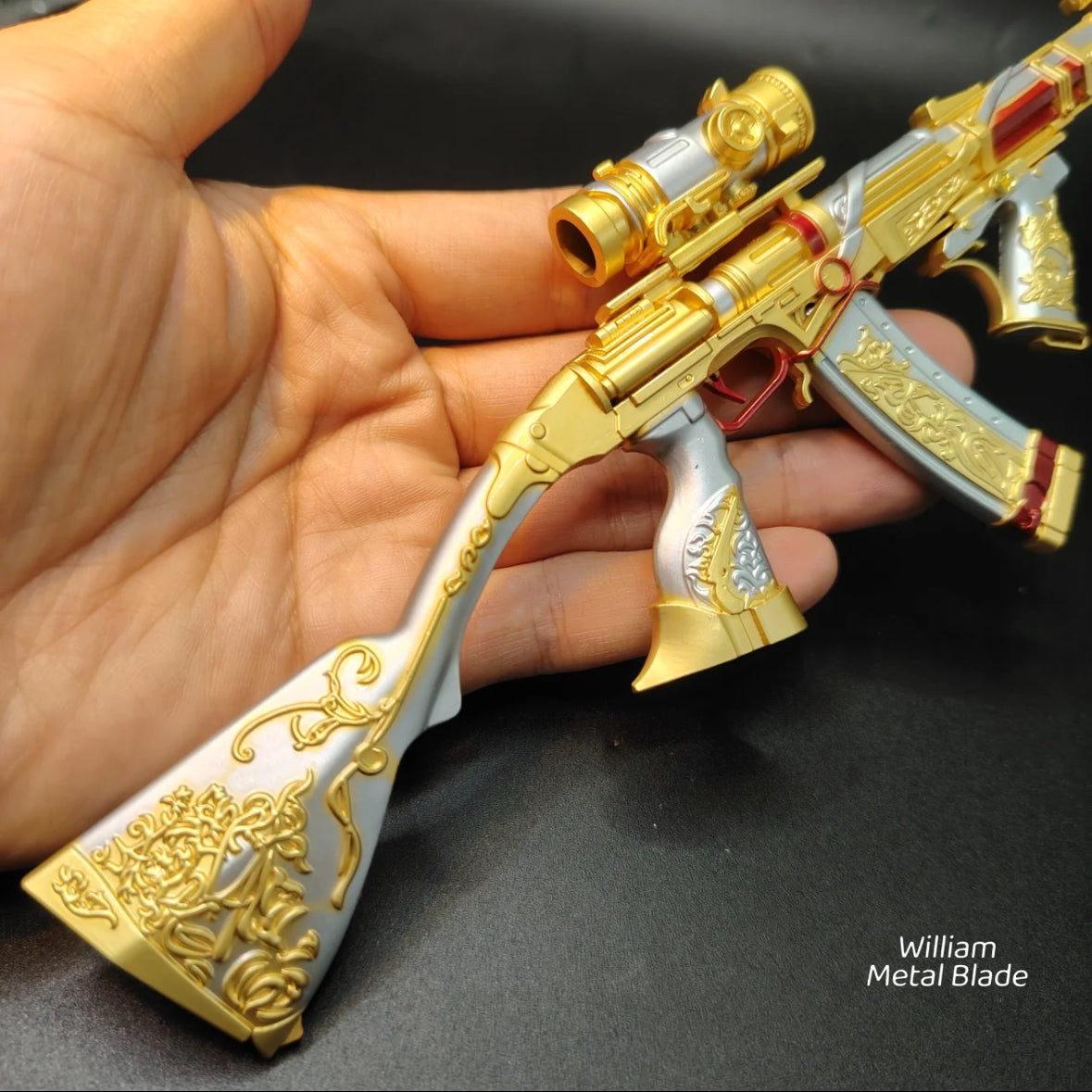 Delta Force Giant Wave VAL Metal Miniature