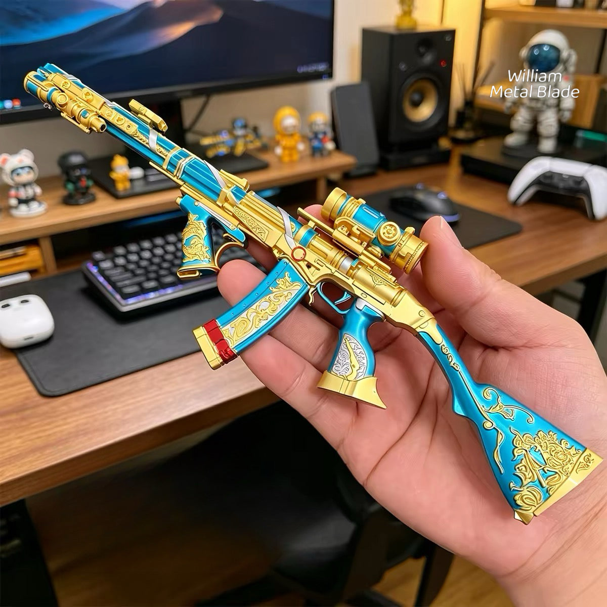 Delta Force Giant Wave VAL Metal Miniature