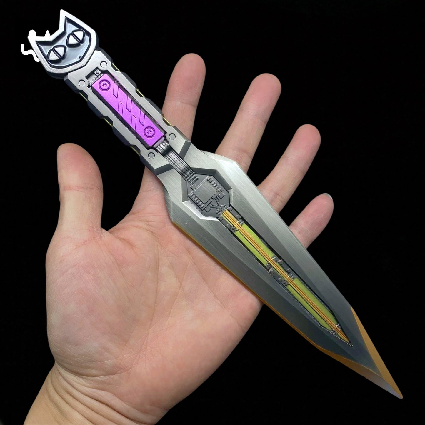Delta Force Hackclaw Data Knife Metal Replica