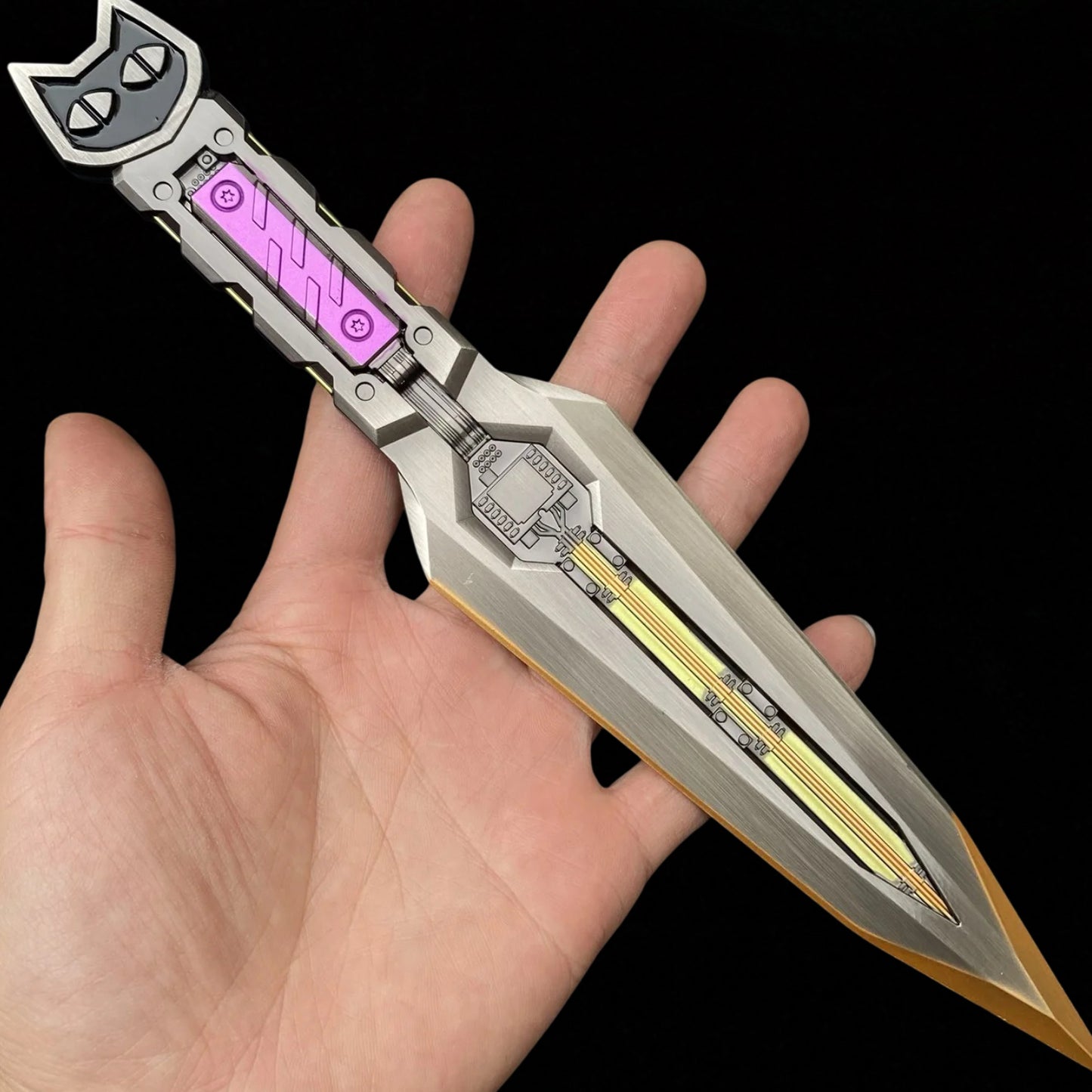 Delta Force Hackclaw Data Knife Metal Replica