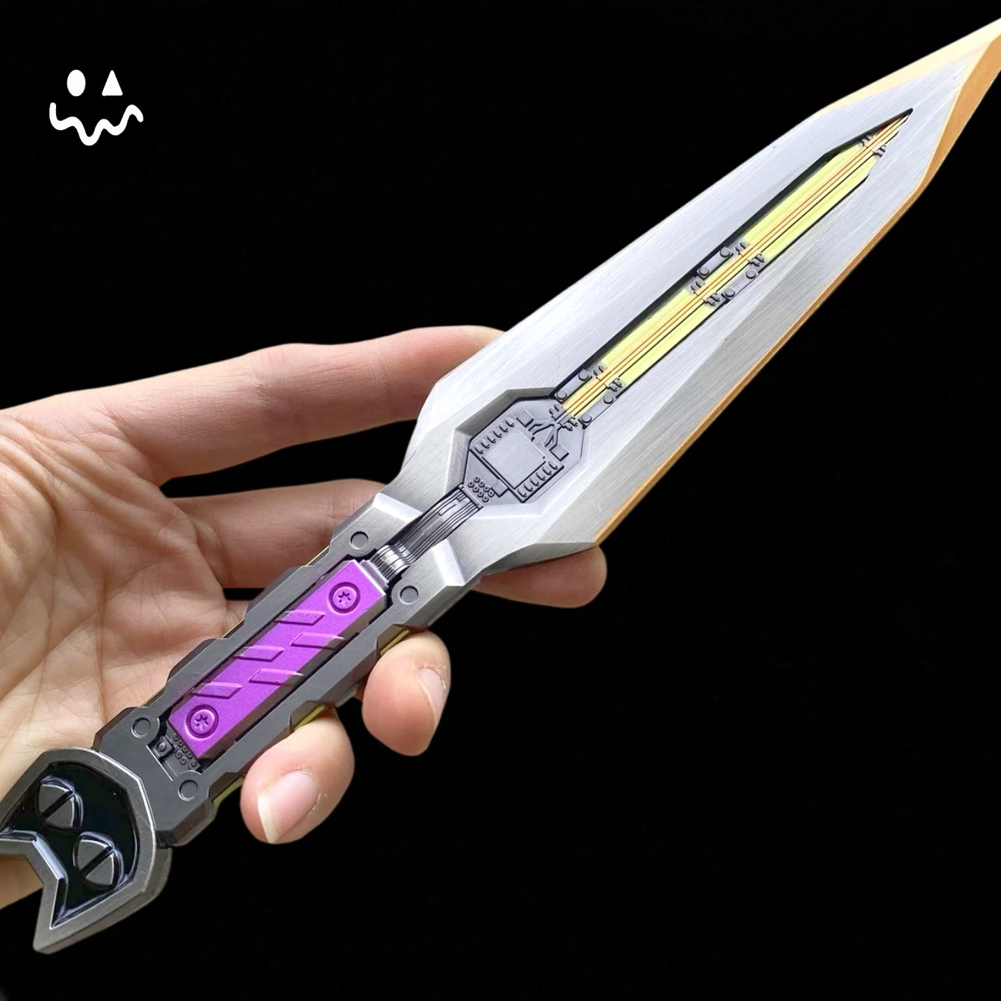 Delta Force Hackclaw Data Knife Metal Replica