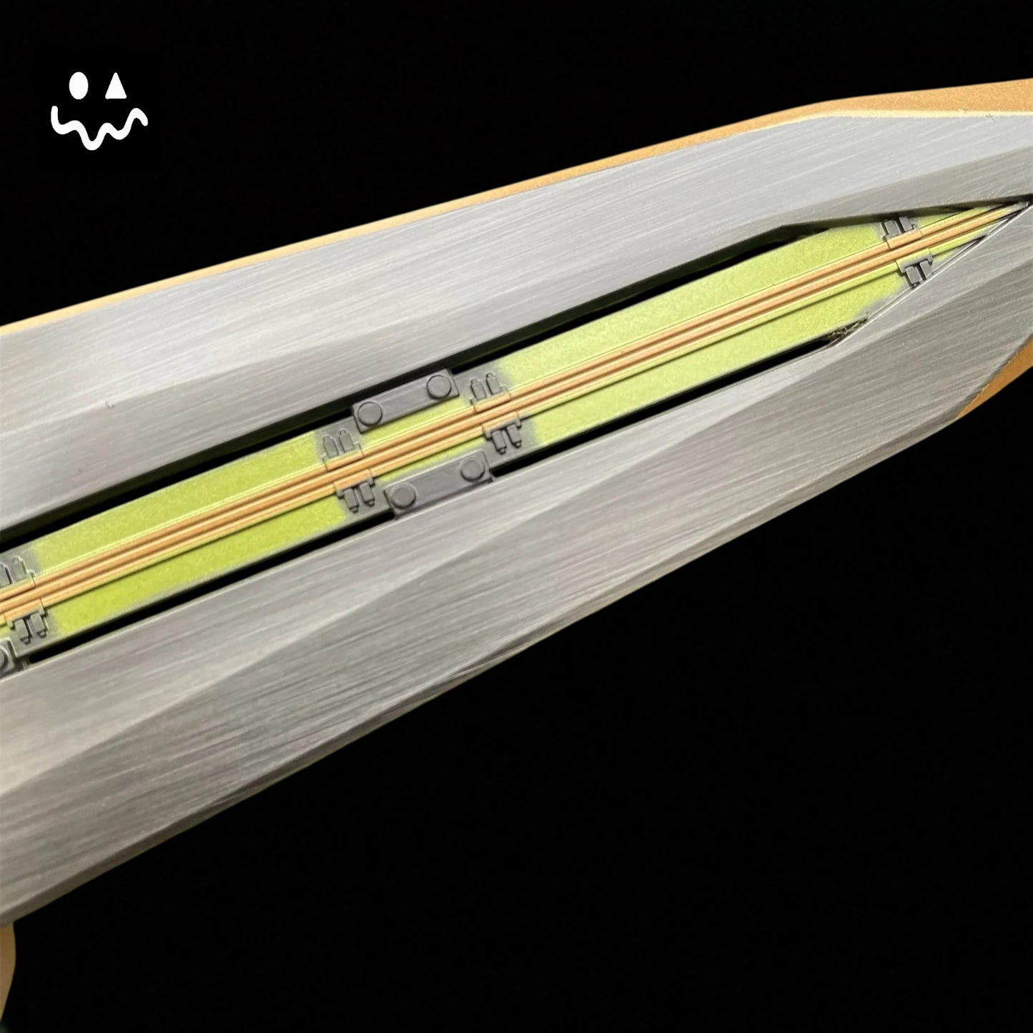 Delta Force Hackclaw Data Knife Metal Replica