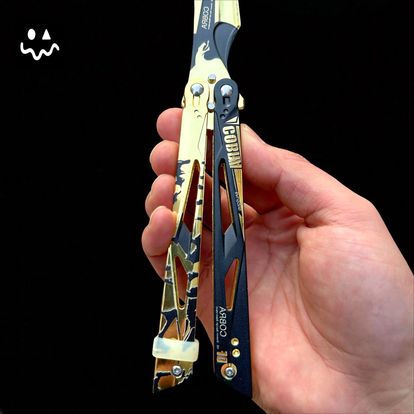 Delta Force IRL Cobra Vanguard High-quality Stainless Steel Balisong Trainer