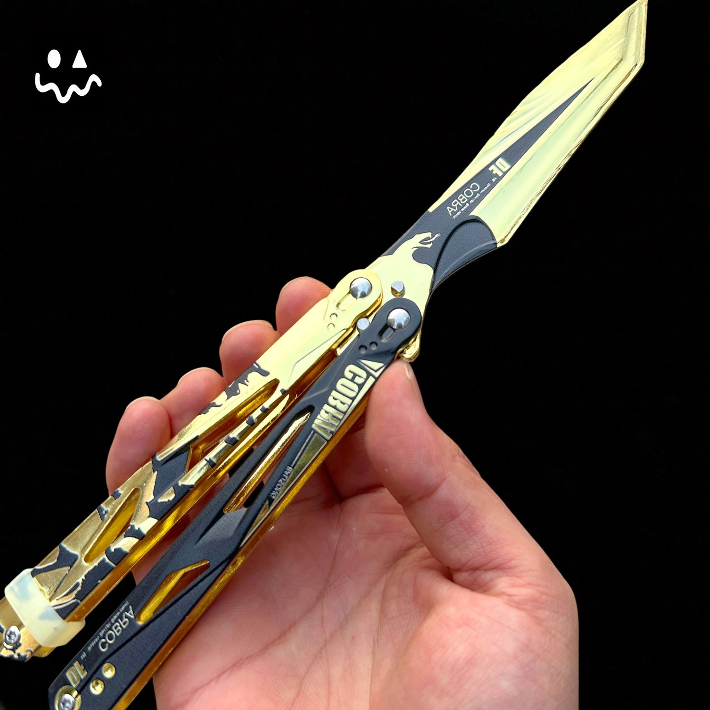 Delta Force IRL Cobra Vanguard High-quality Stainless Steel Balisong Trainer