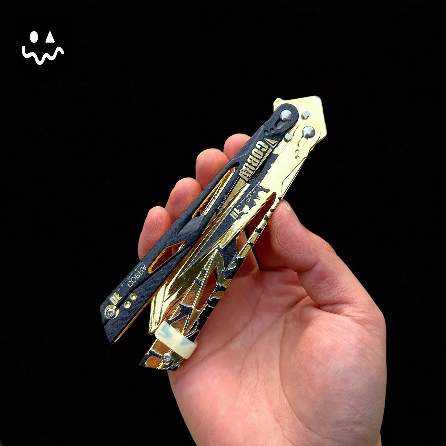 Delta Force IRL Cobra Vanguard High-quality Stainless Steel Balisong Trainer