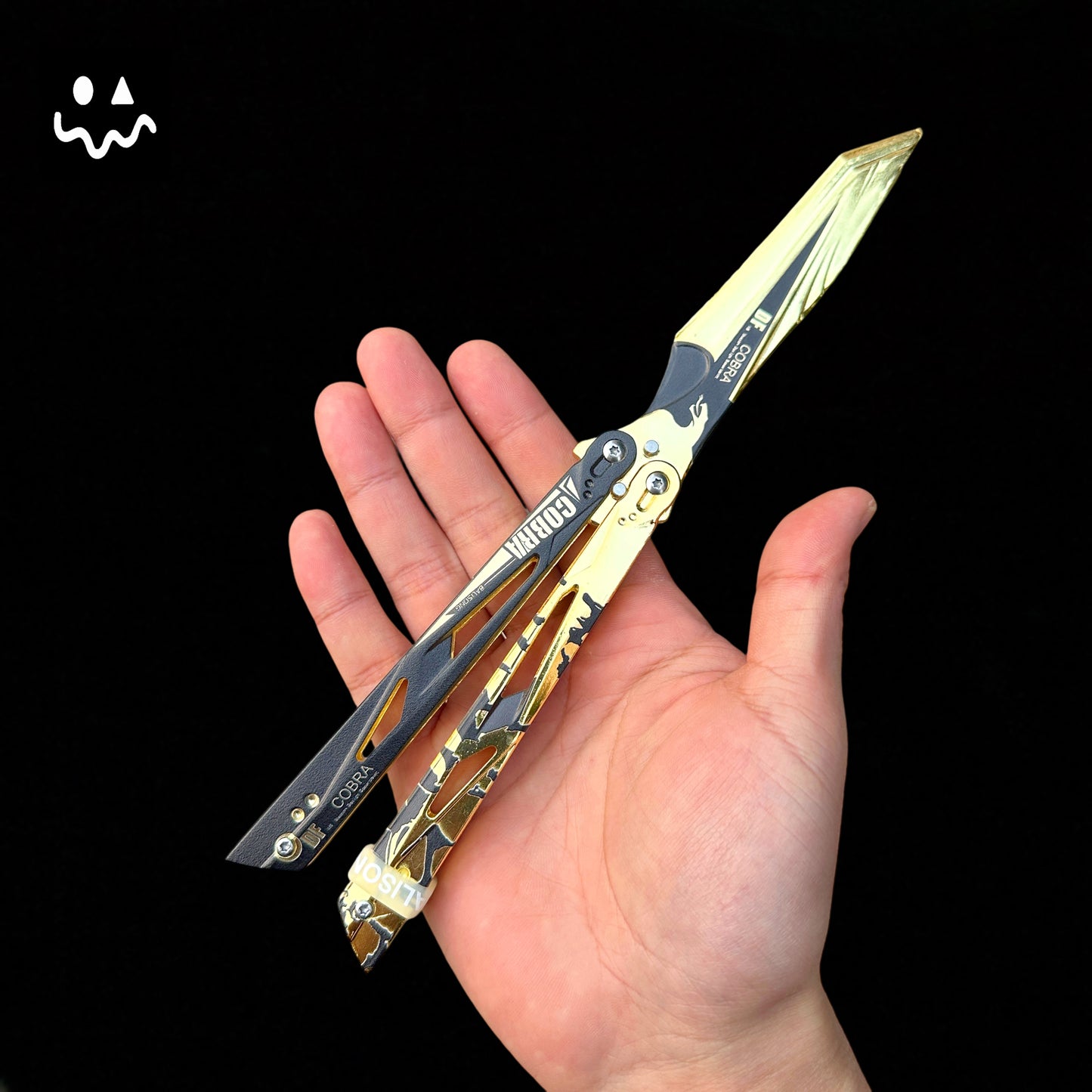 Delta Force IRL Cobra Vanguard High-quality Stainless Steel Balisong Trainer