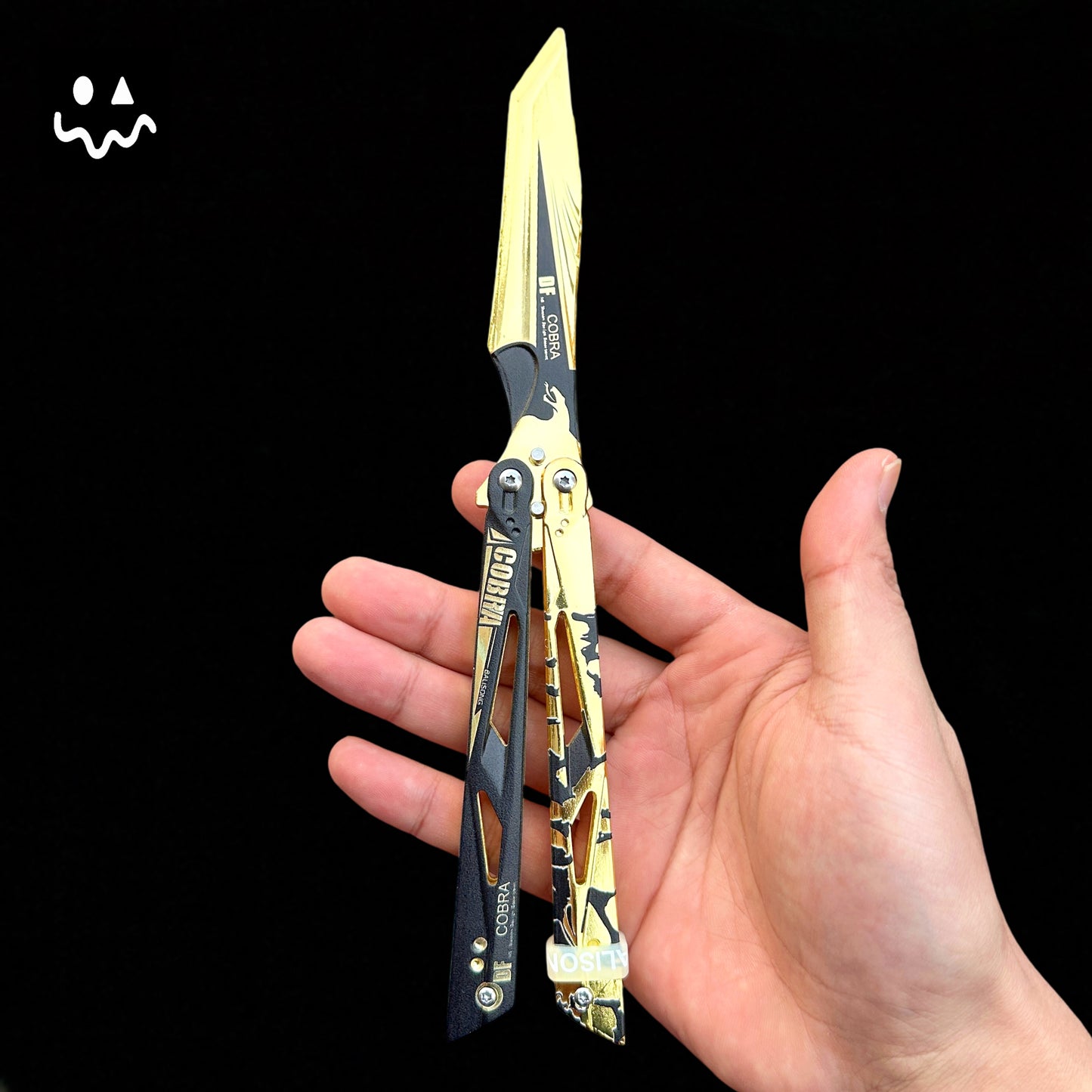Delta Force IRL Cobra Vanguard High-quality Stainless Steel Balisong Trainer
