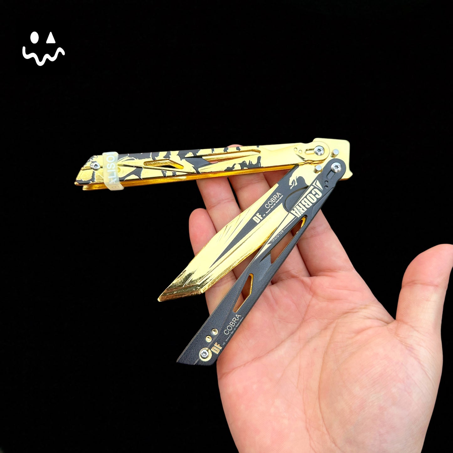 Delta Force IRL Cobra Vanguard High-quality Stainless Steel Balisong Trainer