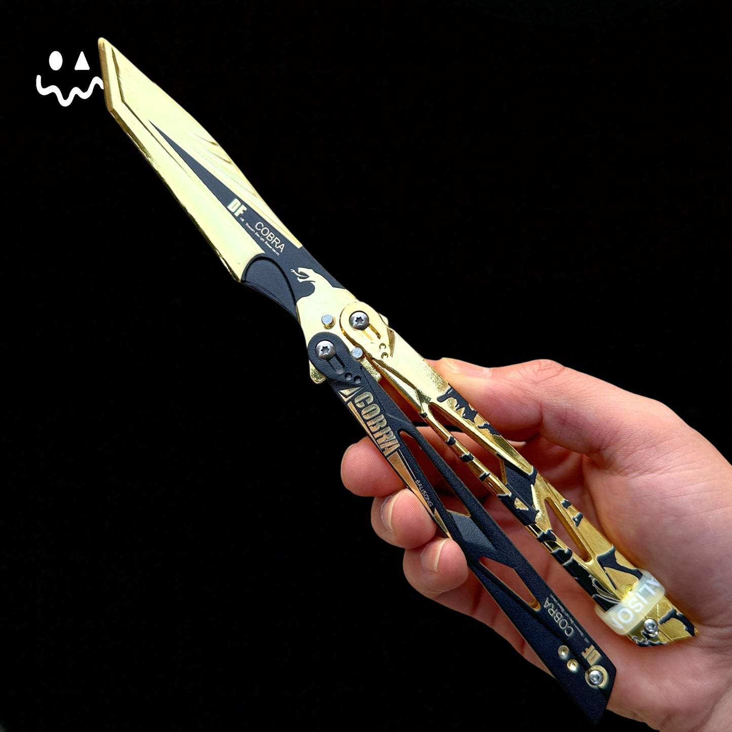 Delta Force IRL Cobra Vanguard High-quality Stainless Steel Balisong Trainer
