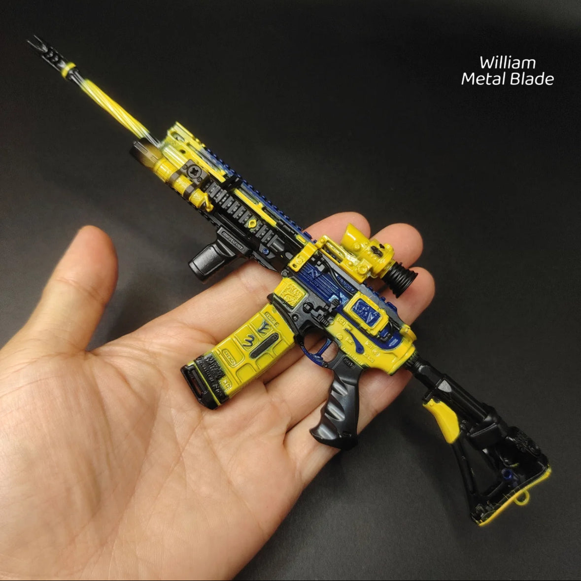Delta Force K416 Metal Miniature Replica