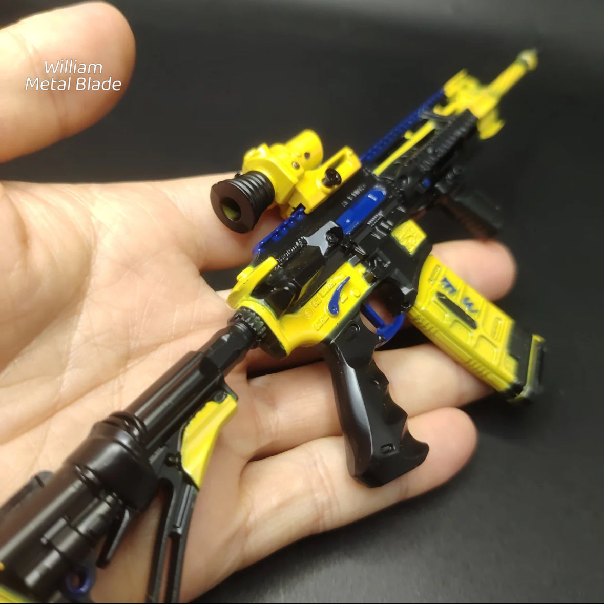 Delta Force K416 Metal Miniature Replica