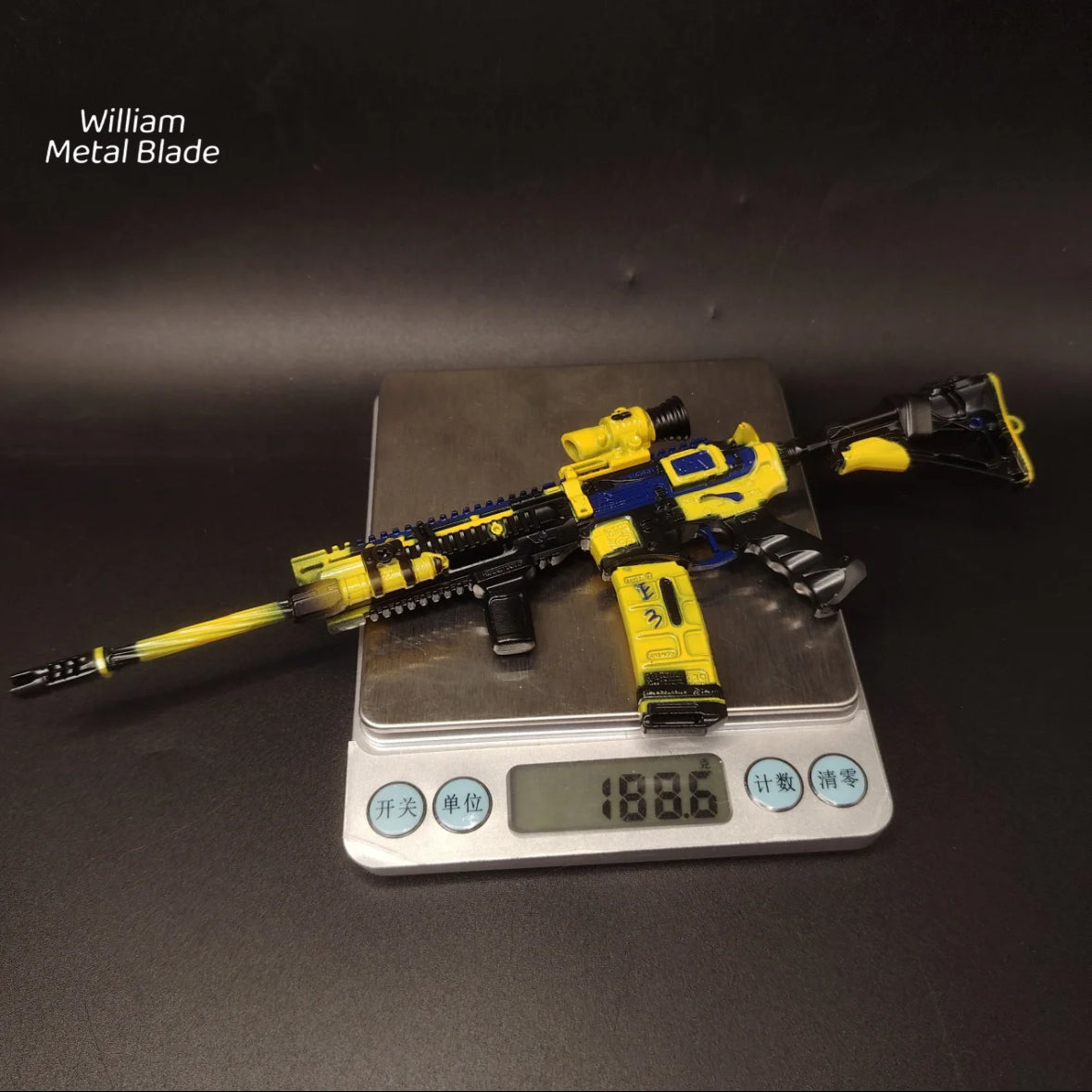 Delta Force K416 Metal Miniature Replica