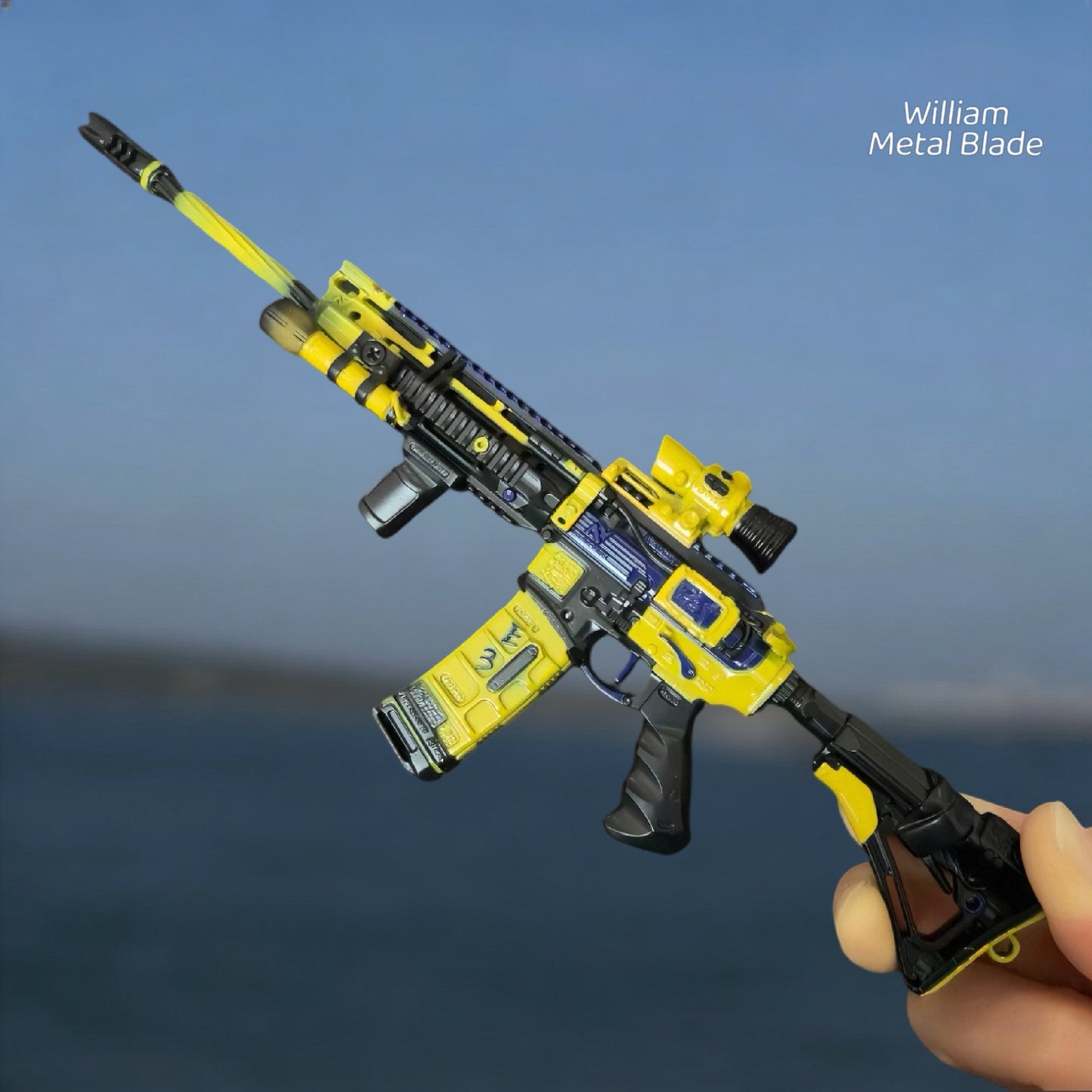 Delta Force K416 Metal Miniature Replica