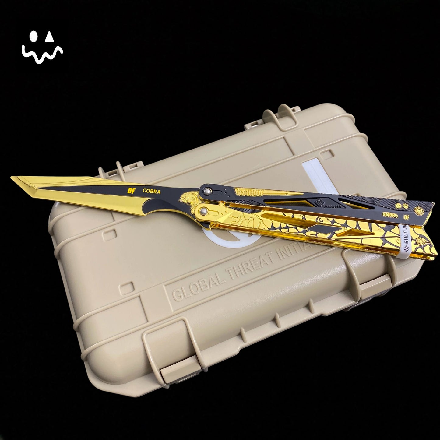 Delta Force Polaris Knife Cobra Vanguard MERCY Folding-Knife Metal Replica