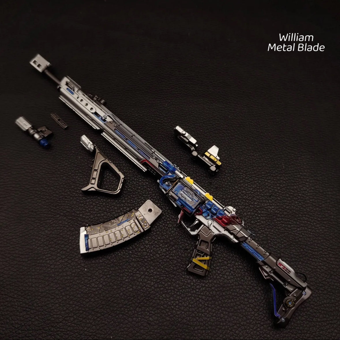 Delta Force Teng Long Assault Rifle Metal Miniature
