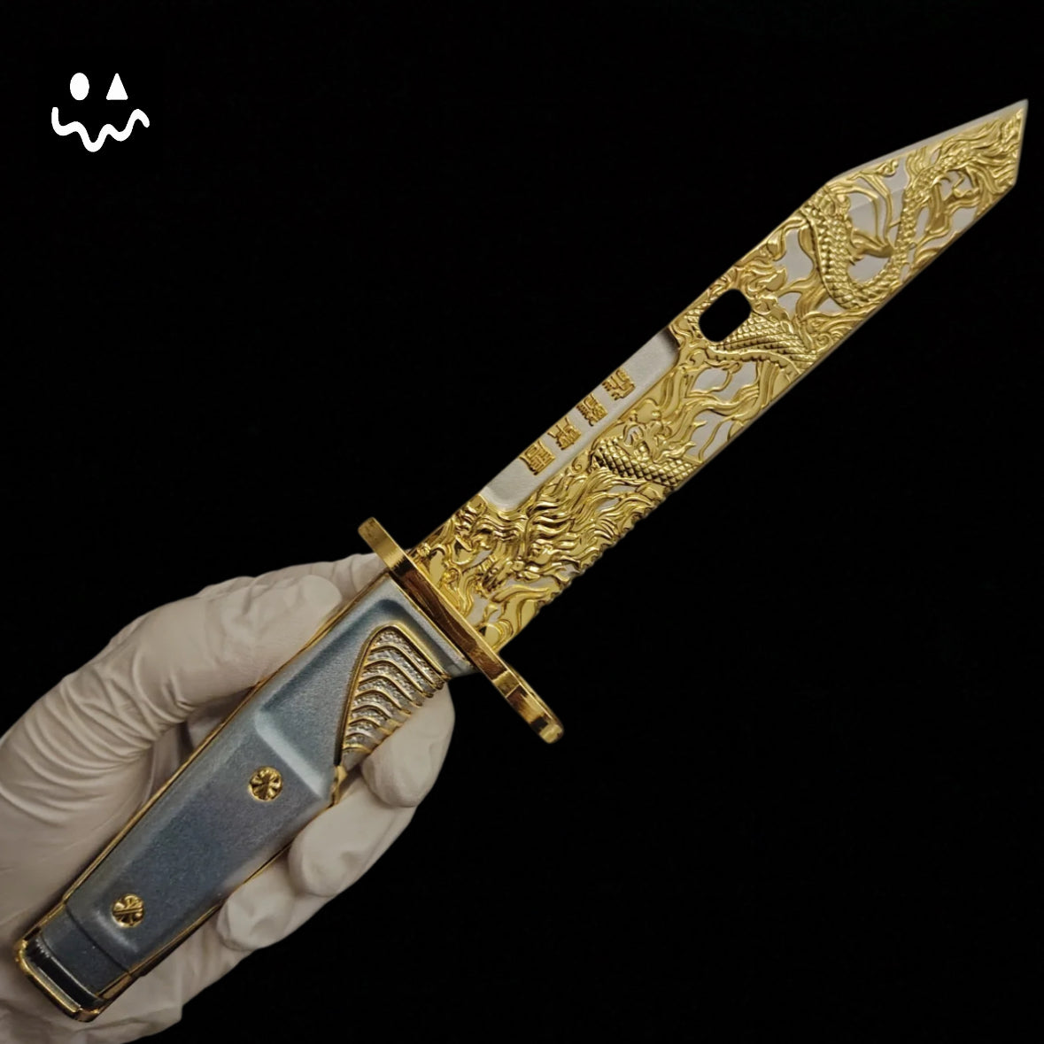 Delta Force Dragon Tooth Knife Metal Replica