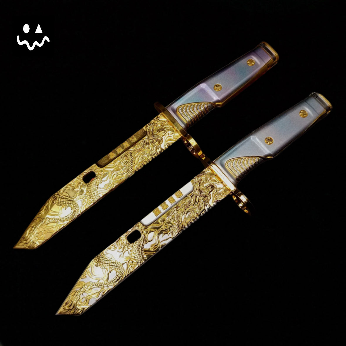 Delta Force Dragon Tooth Knife Metal Replica