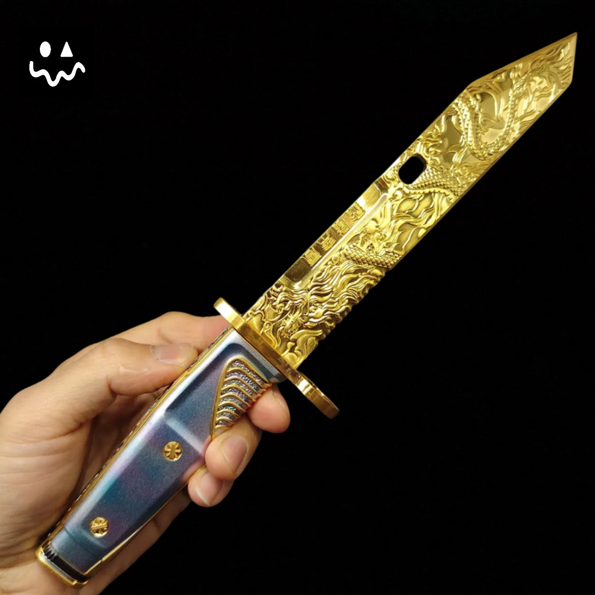 Delta Force Dragon Tooth Knife Metal Replica