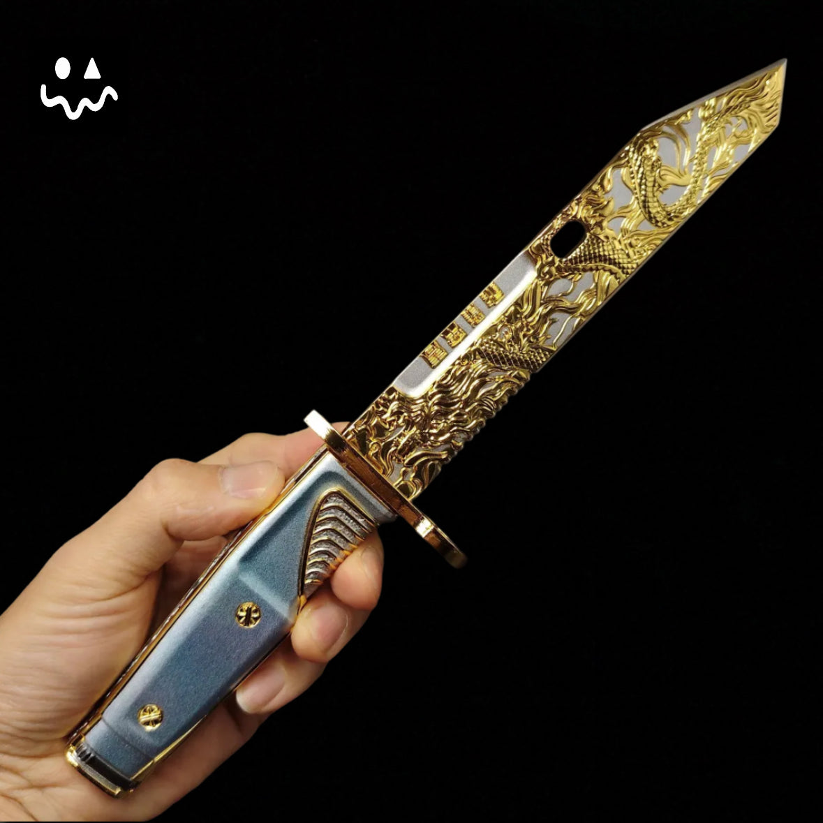 Delta Force Dragon Tooth Knife Metal Replica