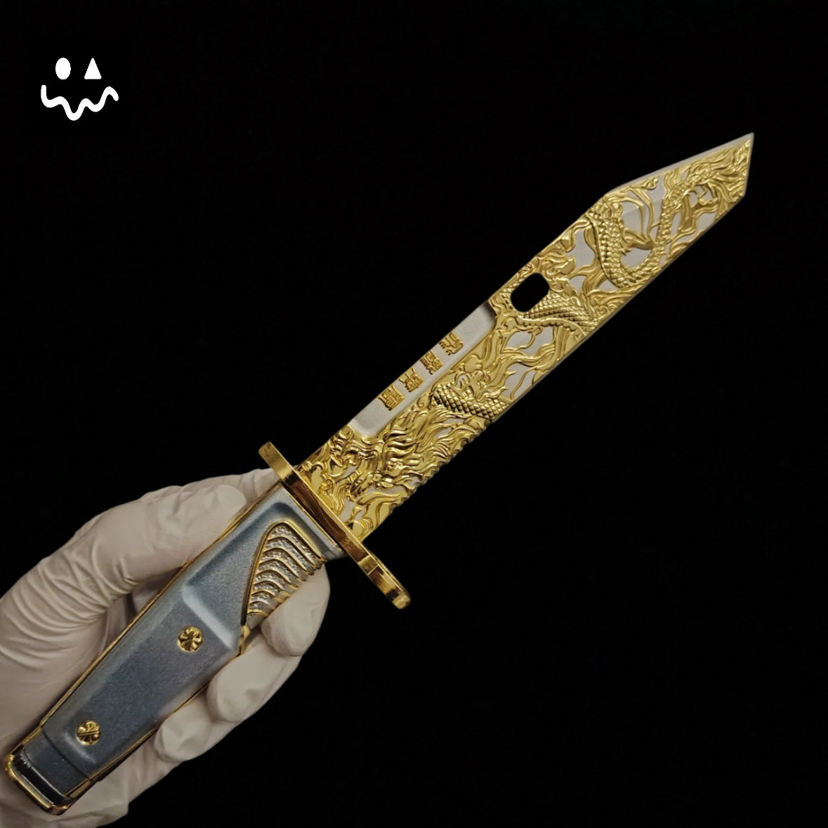 Delta Force Dragon Tooth Knife Metal Replica