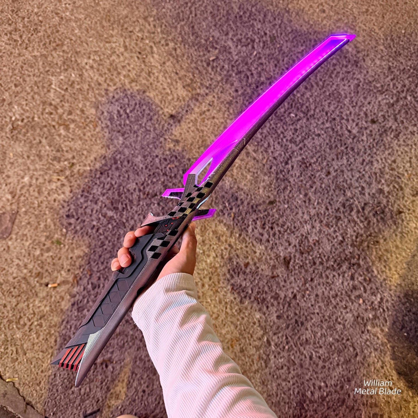 Dual Katana Deadly Duet Replica 3D Night