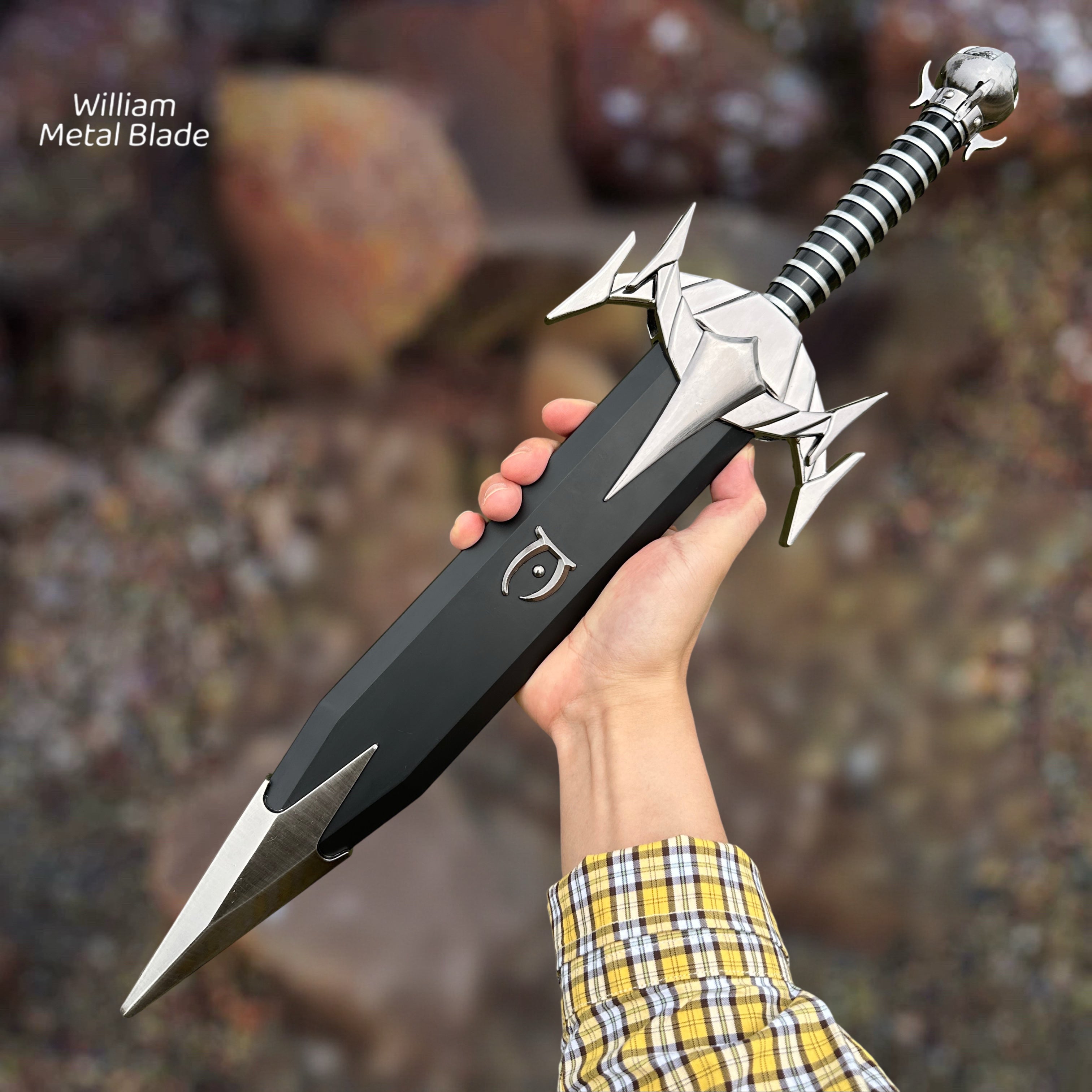 Steel Mehrunes Dagon Razor Dagon Dagger Blunt Blade 1:1 Replica ...