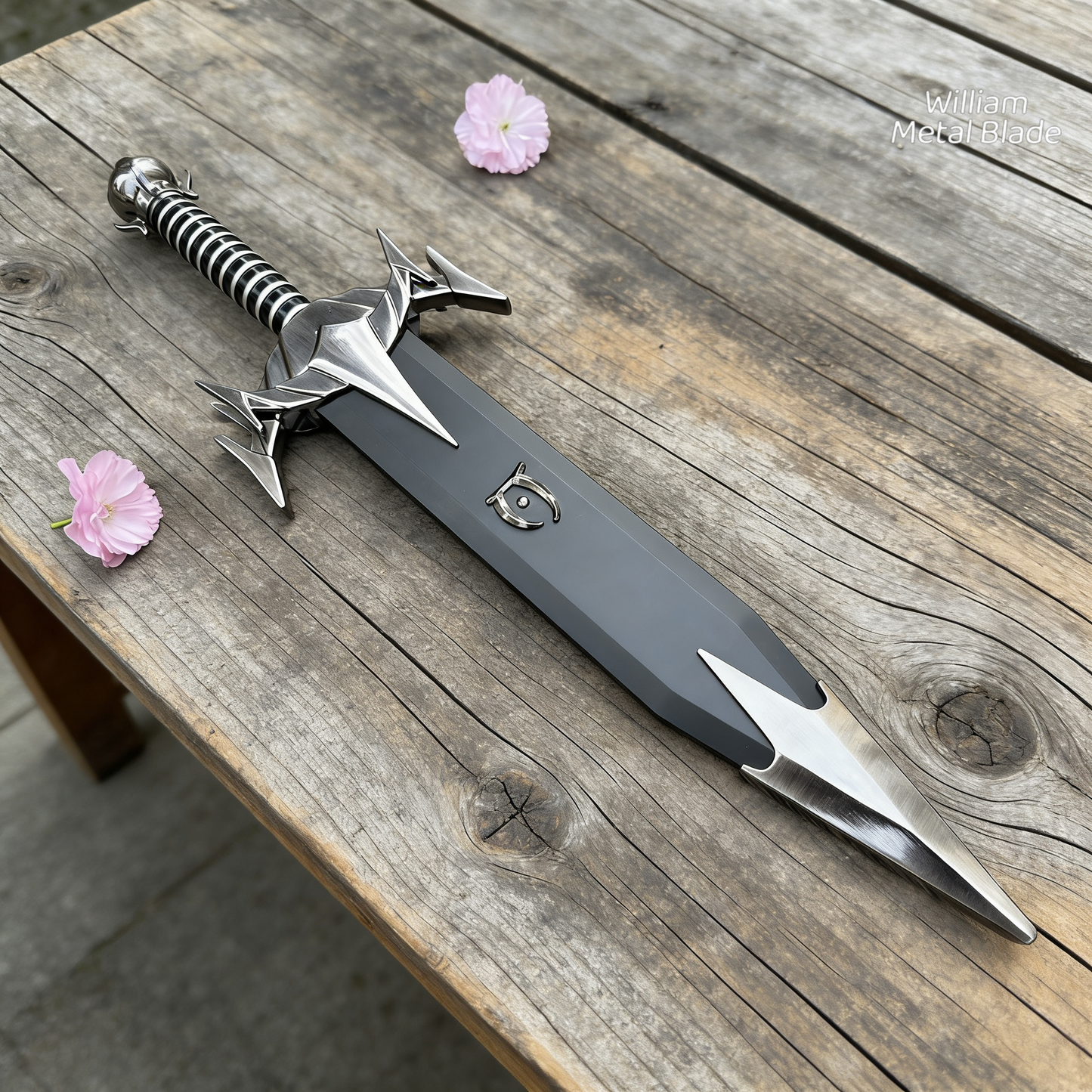 Steel Mehrunes Dagon Razor Dagon Dagger Blunt Blade 1:1 Replica