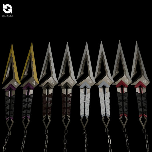 22CM/8.6" Metal Kuronami no Yaiba Life Size Replica In Real Life