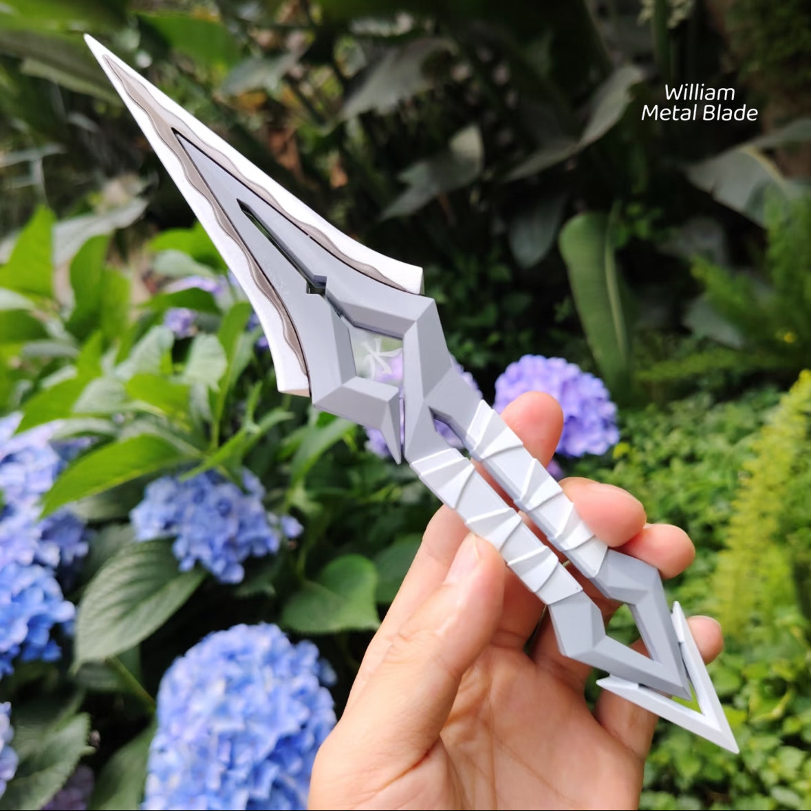 23CM/9.0" Kuronami Naru-Kami Metal Blunt Blade Kunai