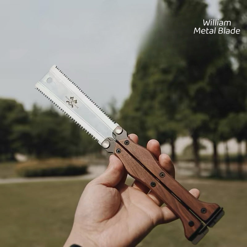 EDC Butterfly Saw Sharp Steel Blade Tool