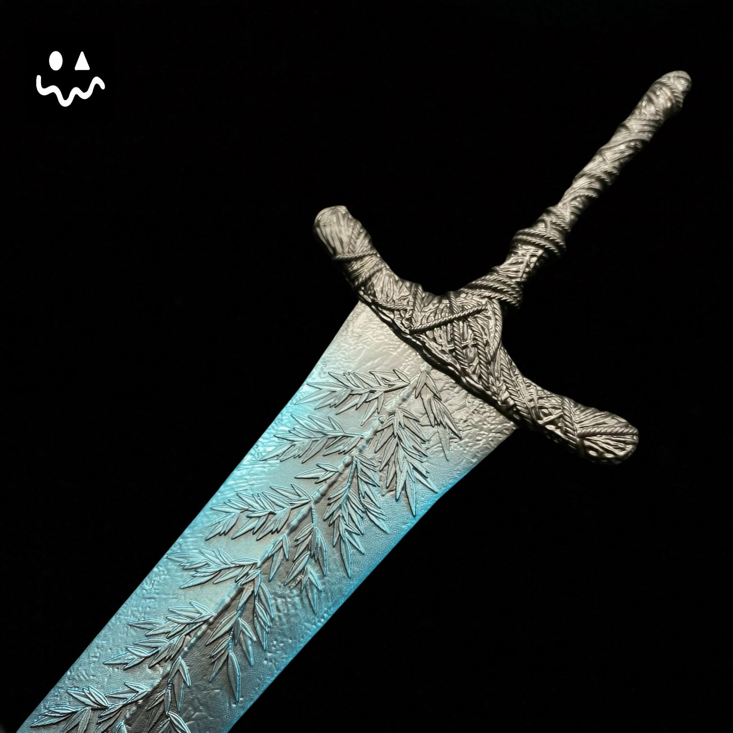 ER Dark Moonlight Greatsword 11.8'' Metal Sword