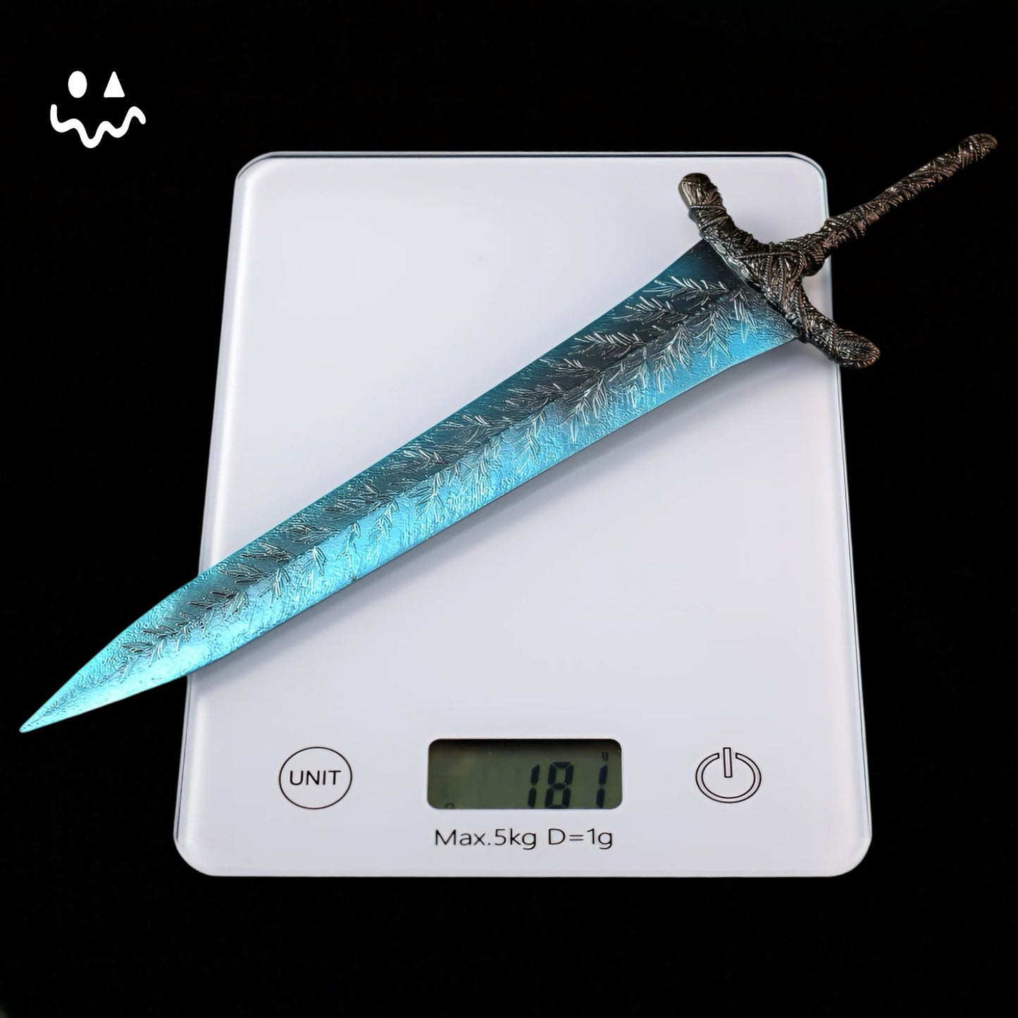ER Dark Moonlight Greatsword 11.8'' Metal Sword