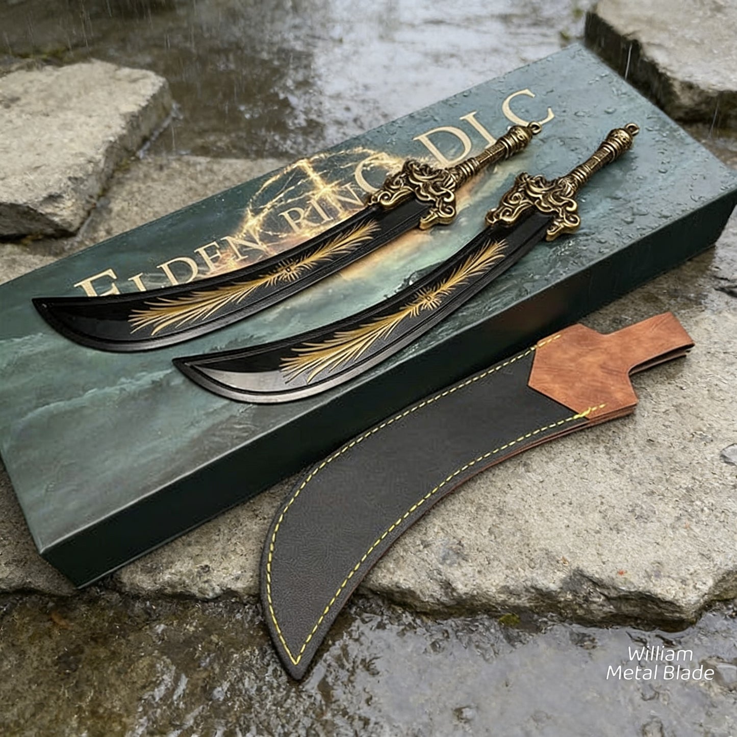ER Game Metal Starscourge Greatsword 2 In 1 Gift Box