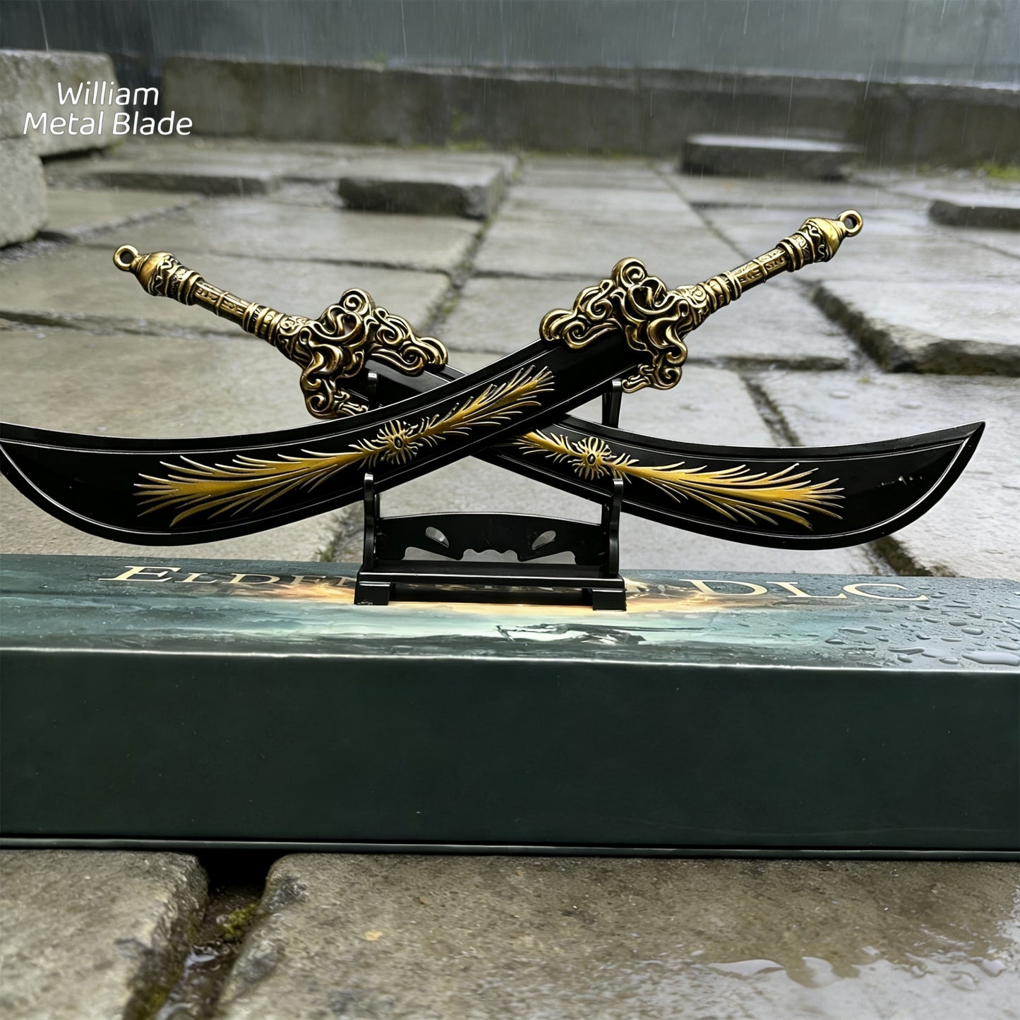 ER Game Metal Starscourge Greatsword 2 In 1 Gift Box